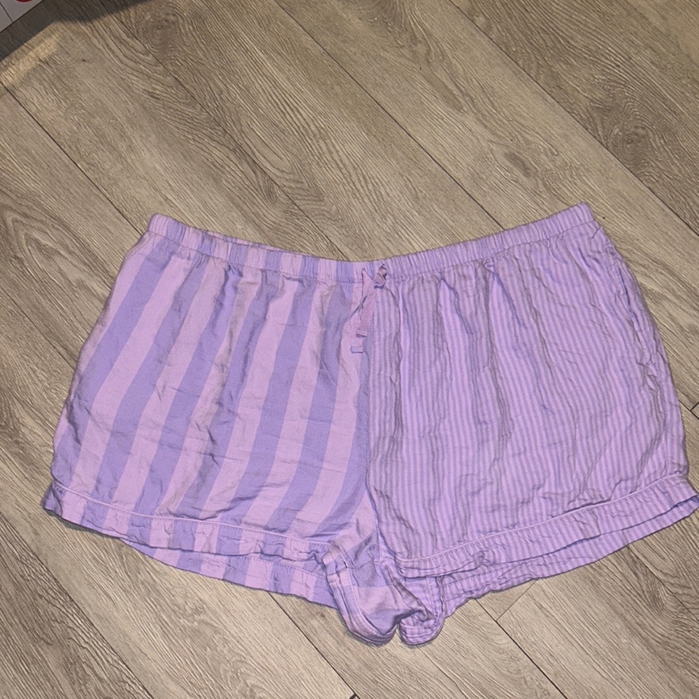 Joyspun Lavender Purple Striped Pj shorts 🩳